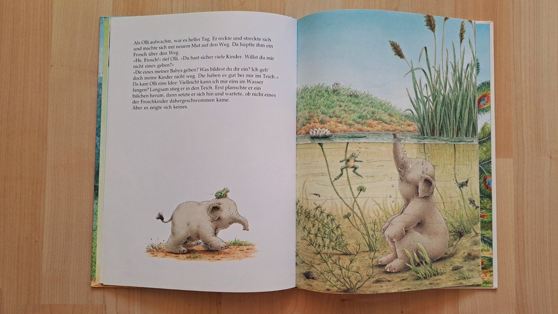 Bücher: "Olli der kleine Elefant" - 1991 – Gebraucht aus Affoltern am Albis von saminou01 3