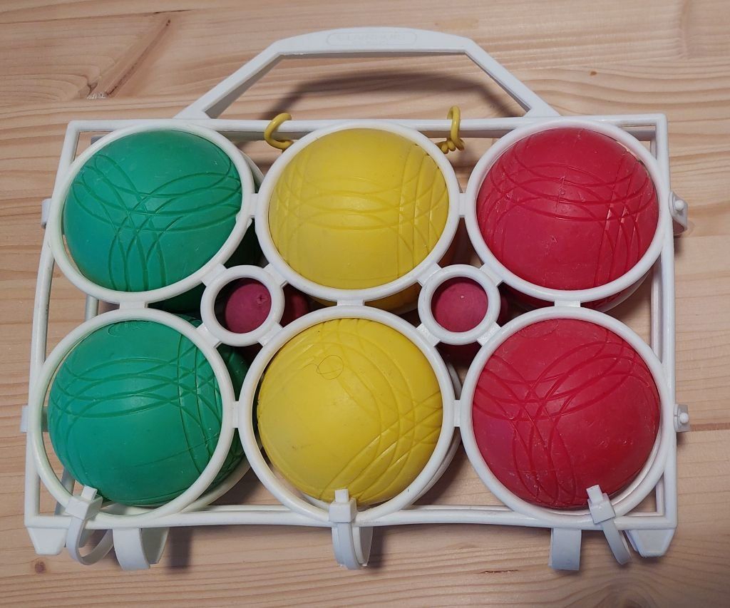 Palloni: Boccia Kugeln 6-er Set – Usato da St.Gallen venduto da boehnli2013