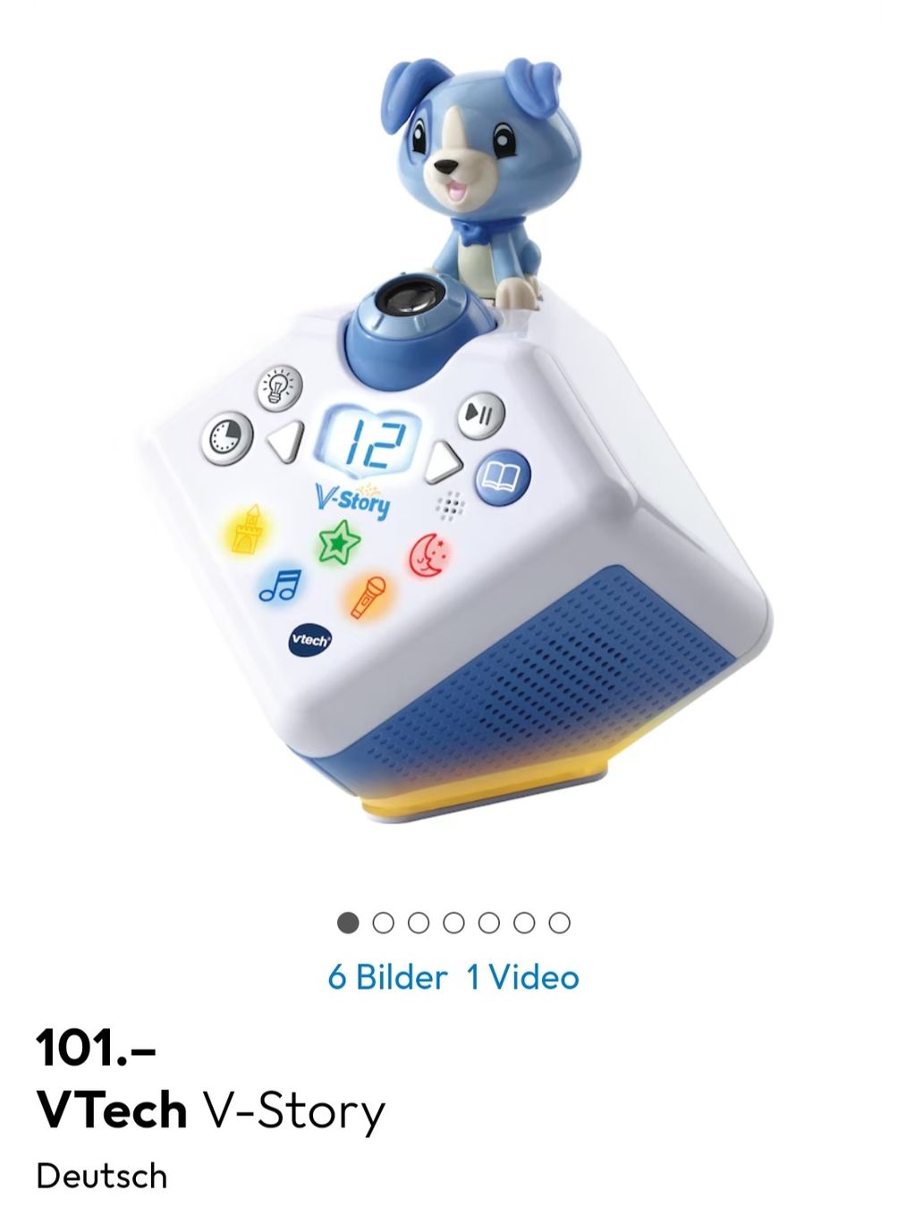 Lampade: VTech V-Story Projektor mit Hund – Usato da Langenthal venduto da SecondChanceShop 1
