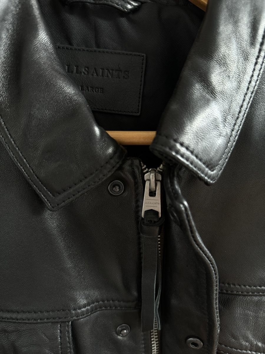 Allsaints Giacche: All Saints Forum leather jacket Men, Size L – Nuovo (secondo la descrizione) da Mels venduto da see_xm25 4