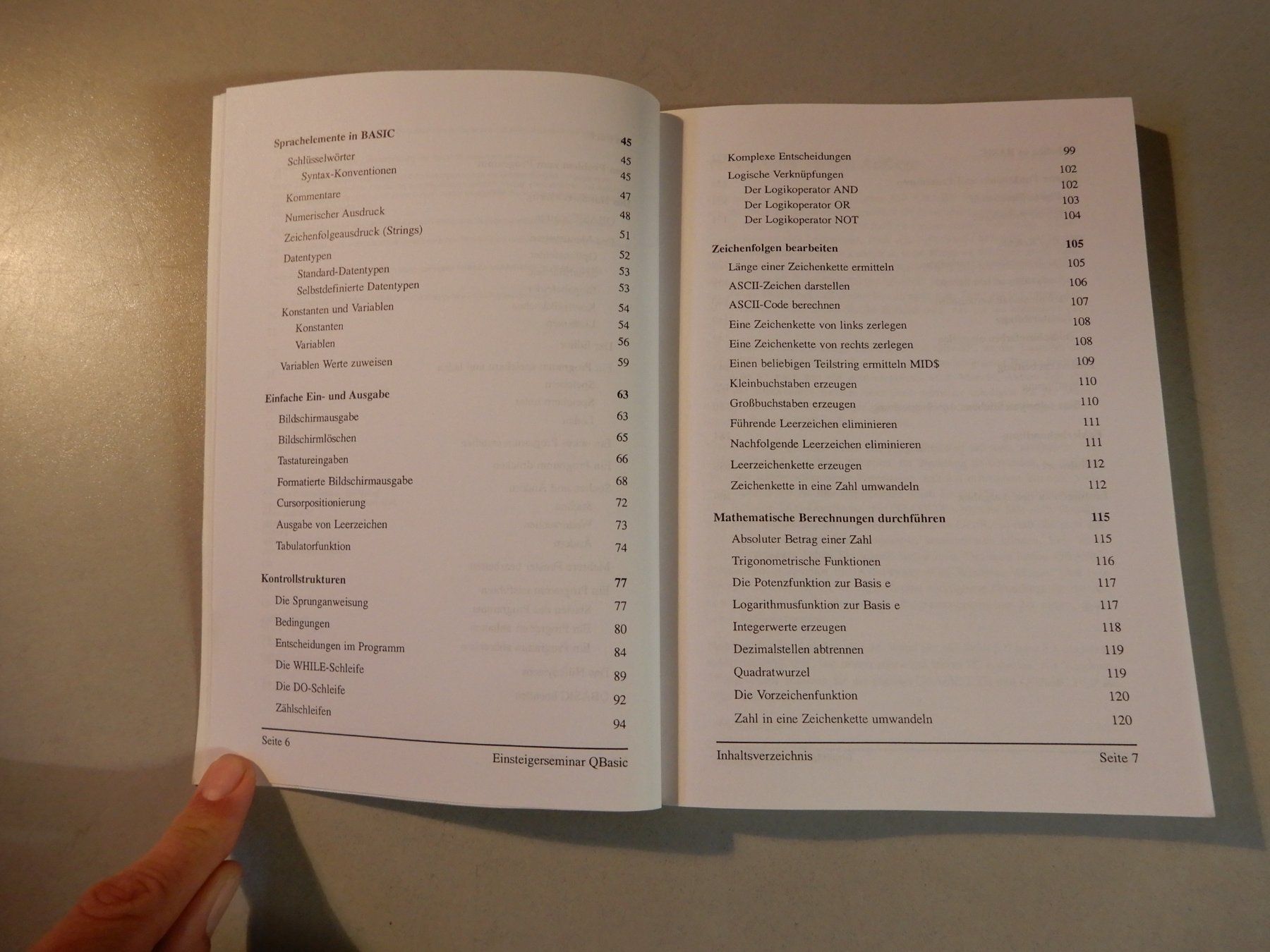 Libri: QBASIC Einsteigerseminar, Programmierung lernen Buch – Usato da Erstfeld venduto da Mario_boe0 4