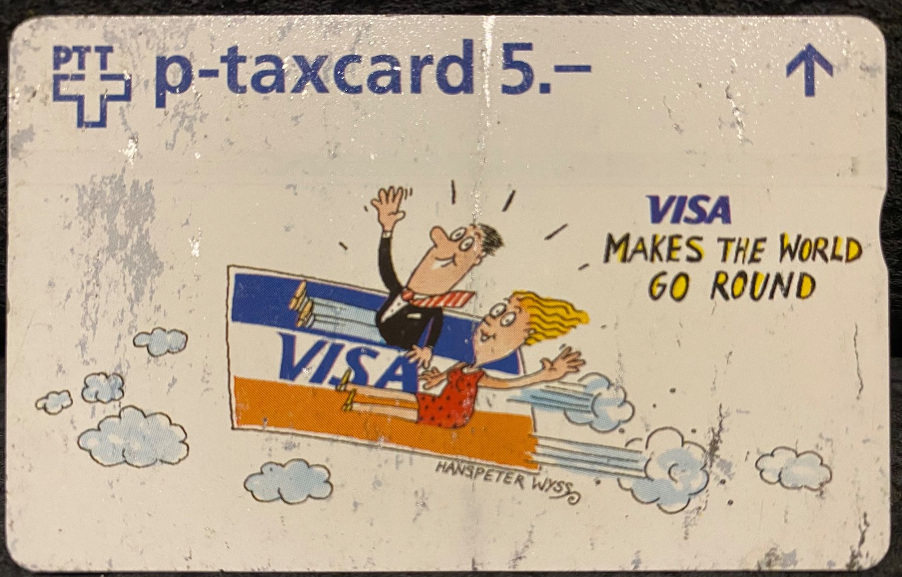 Schede telefoniche: P-taxcard – Difettoso da Lausanne venduto da babacard10