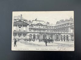 Postkarte Paris Palais-Royal  Frankreich  1904  (V804)