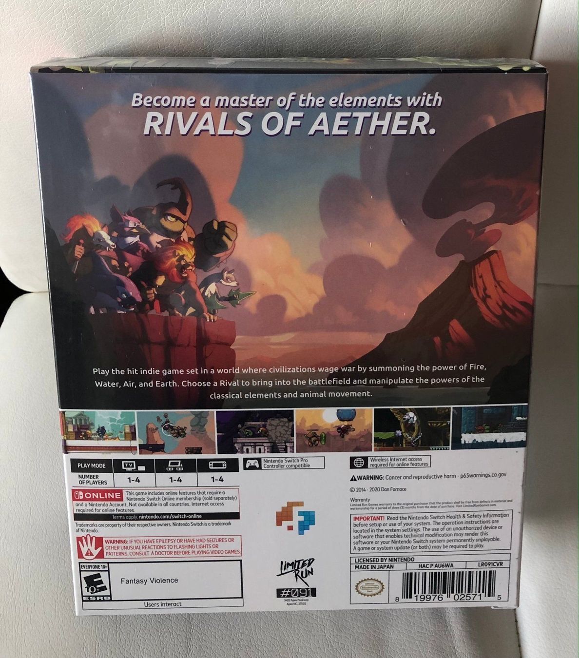 Nintendo Giochi: Rivals of Aether Collector's Edition – Nuovo e nell'imballaggio originale da Petit-lancy venduto da Jototti 1