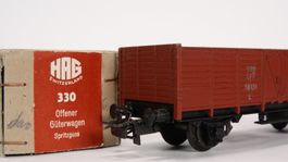 1ø HAG 330 SBB Hochbordwagen braun