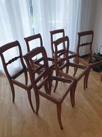6  Stühle Kirschbaumholz