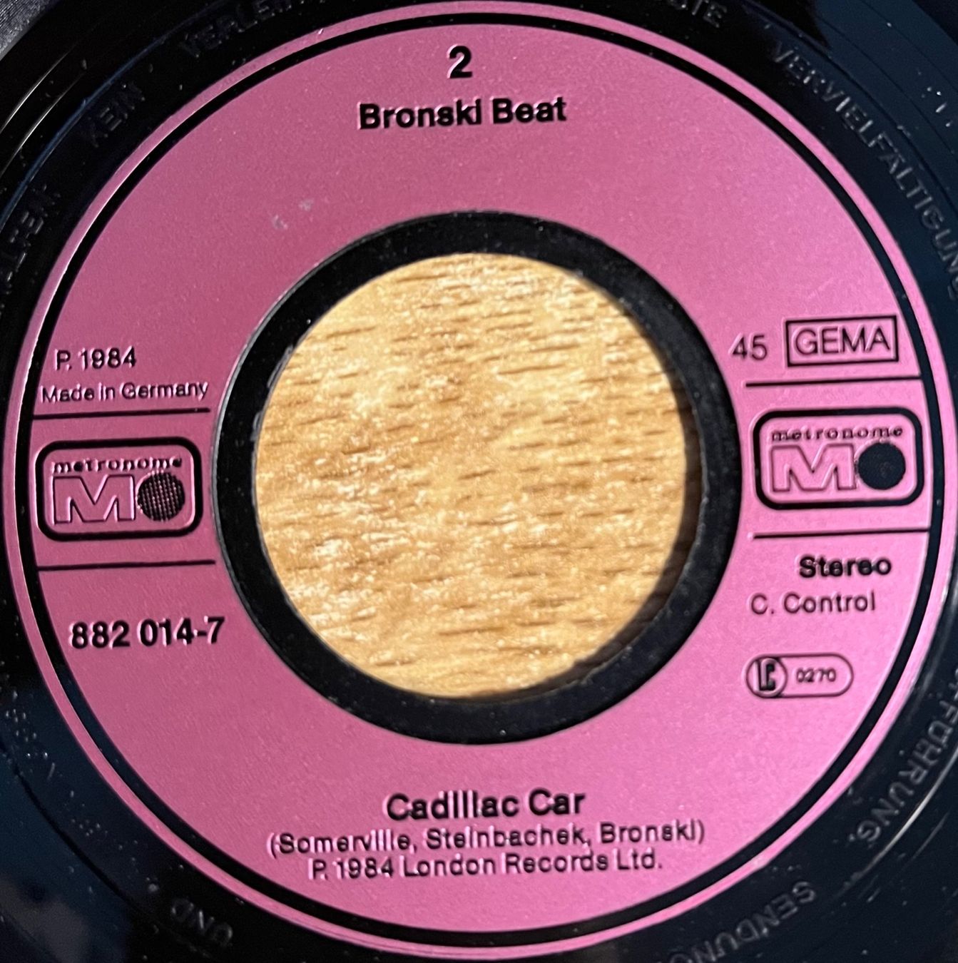 Schallplatten: BRONSKI BEAT - WHY ? – Gebraucht aus Bussigny von vinyl-pas-cher 3