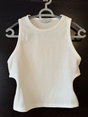 Weisses Top von Stradivarius, Gr. XL, neu!
