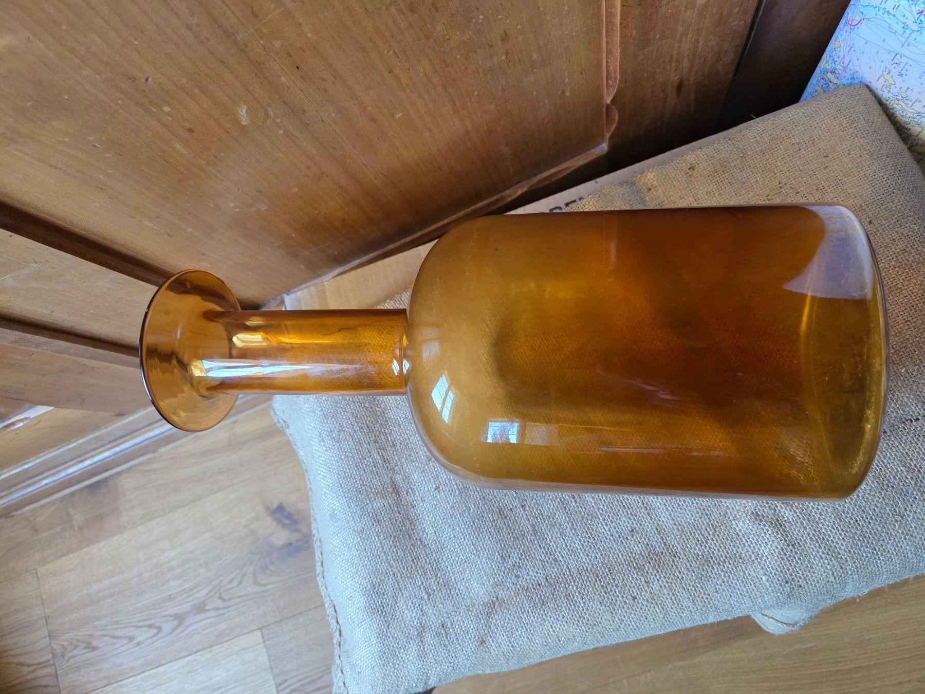 Vasi & Recipienti: antike grosse Glas Vase orange 44 cm – Usato da Walterswil BE venduto da Lonitti 5