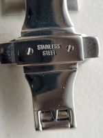 Doppelfaltschliesse aus Edelstahl, 18mm