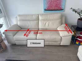 Abholen im Juni und Sparen, Sofa mit 2facher Relaxfunktion