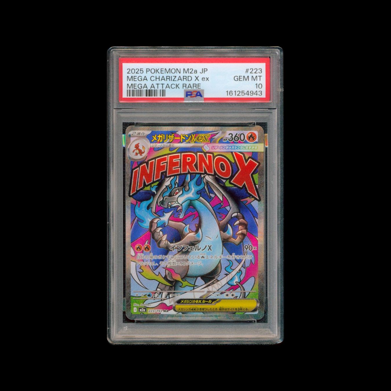 Pokémon Sammelbilder & Trading cards: PSA 10 Pokémon Mega Charizard X ex 223/193 Mega Attack Rare – Gebraucht aus Embrach von BoosterBox.ch 1