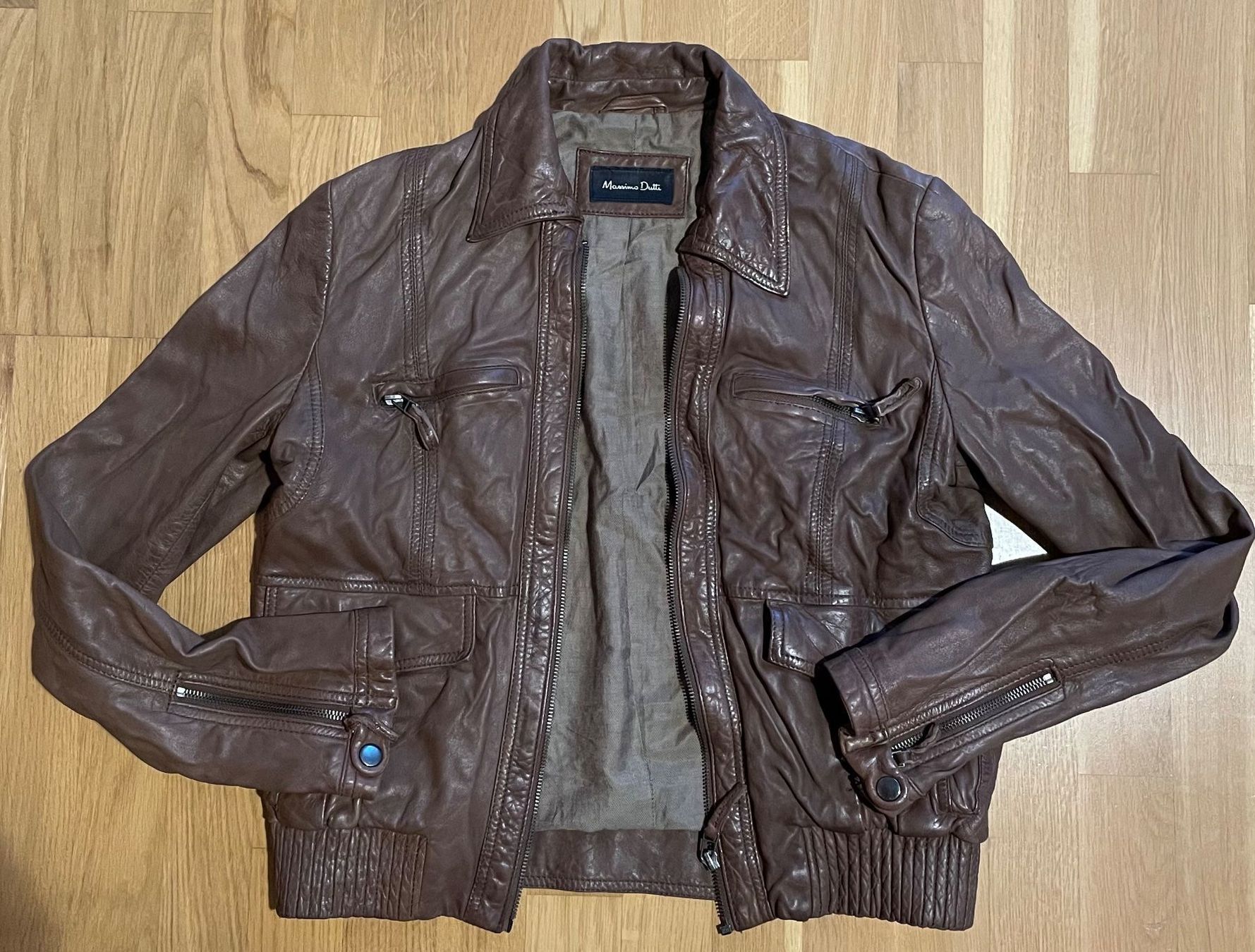 Massimo Dutti Giacche: Lederjacke von Massimo Dutti – Nuovo (secondo la descrizione) da Schaffhausen venduto da London114 1