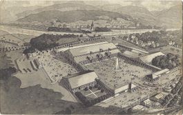 Eidg.  Schützenfest  Aarau  1924  -  Festplatzanlage