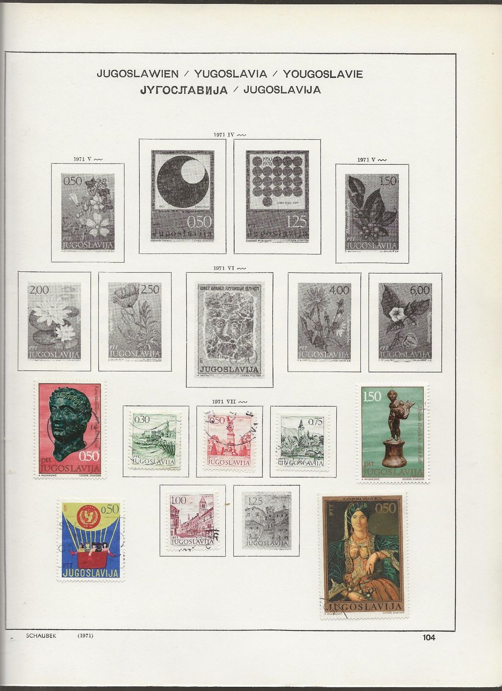 Tous les timbres: Marken Jugoslawien – D'occasion à Au ZH par xelagreb01 7