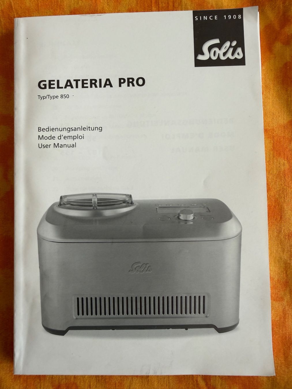 Solis Elettrodomestici da cucina: Glacemaschine Solis Gelateria PRO – Usato da Steinhausen venduto da Geni-1 4