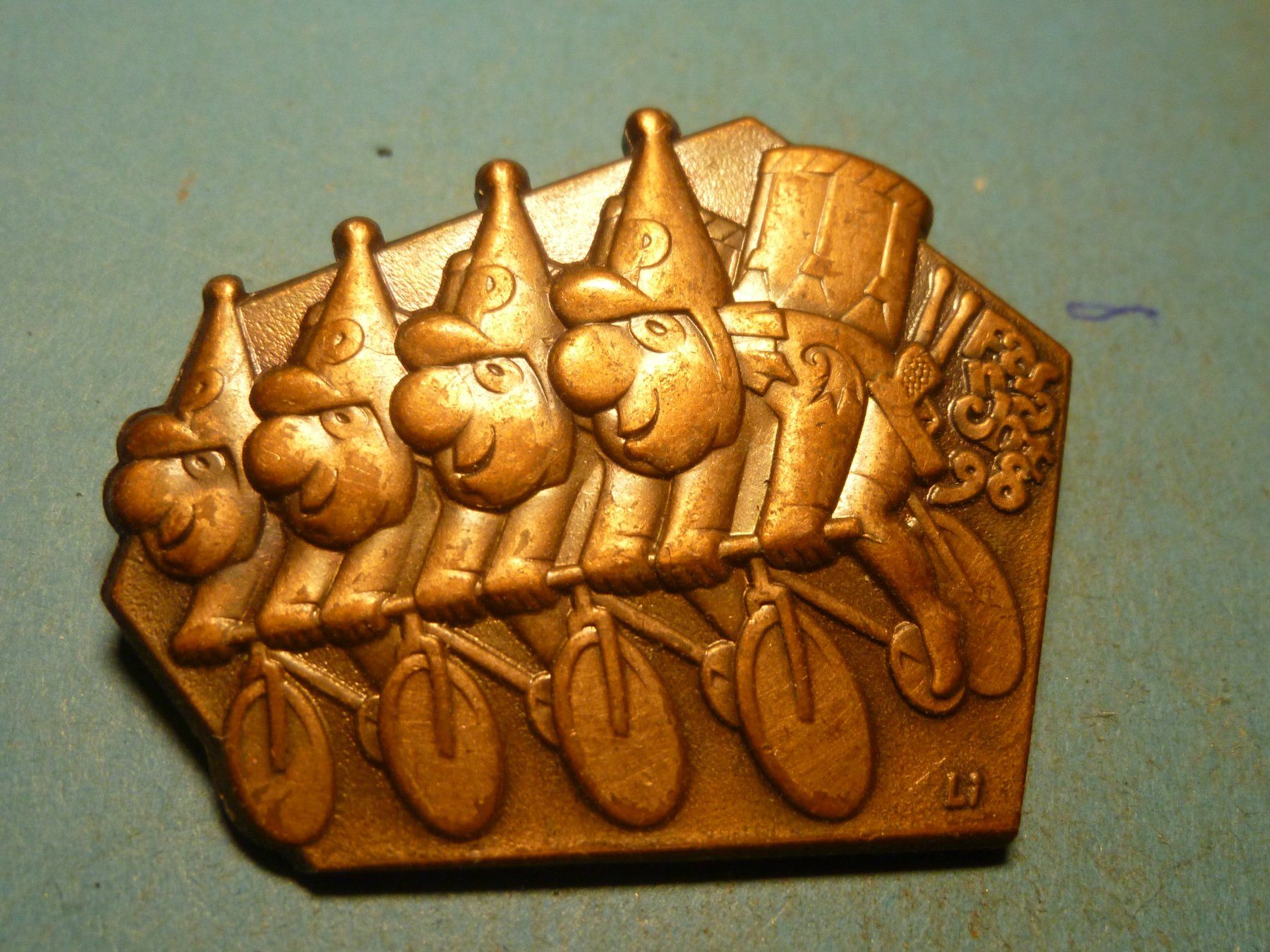 Plaketten & Abzeichen: BASEL 1998 BRONZE – Gebraucht aus Ried (Muotathal) von Mandarin02