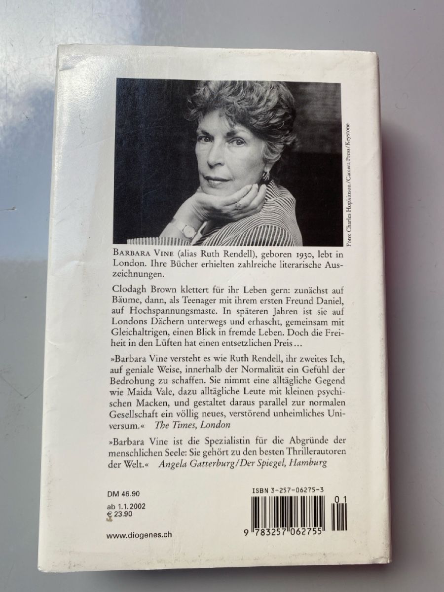 Libri: Barbara Vine - Heuschrecken – Usato da thun venduto da Natsteffen 1