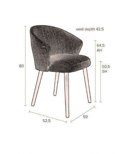 Sedie: Dutchbone Waldo Chair – Usato da Zollikon venduto da Extraportion 6