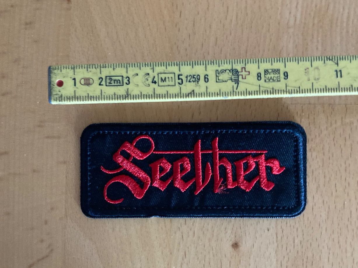 Patches: Seether - Patch Aufnäher Metal Rock Band – Neu (gemäss Beschreibung) aus Horn von abutre72