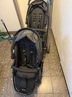 Kinderwagen Zwillingswagen ABC Schwarz guter Zustand