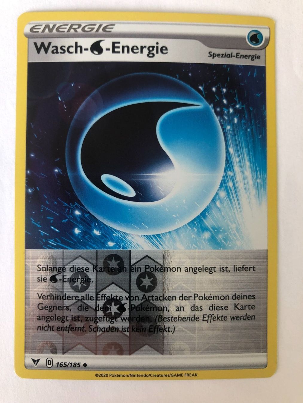 Pokémon Carte collezionabili: Wasch-Energie - Reverse Holo - Pokemon – Nuovo (secondo la descrizione) da Nussbaumen AG venduto da pik_wj8w