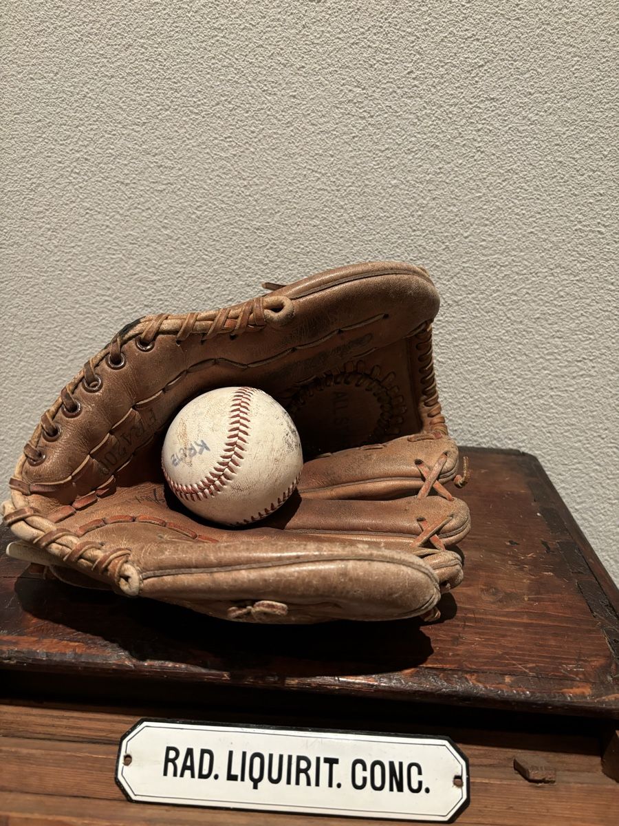 Handschuhe & Handstulpen: Vintage Baseballhandschuh "All Star" Leder – Gebraucht aus Staufen von timelessvintage 6