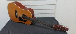12-saitige Aria AW 110 T Akustikgitarre frisch ab service