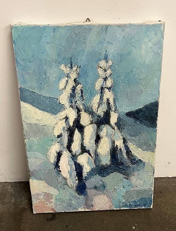 Dipinti: Winterbild – Usato da Bern venduto da daskannweg 6