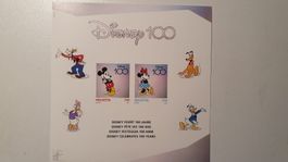 Briefmarken 100 Jahre Disney Block Mickey & Minnie Mouse **