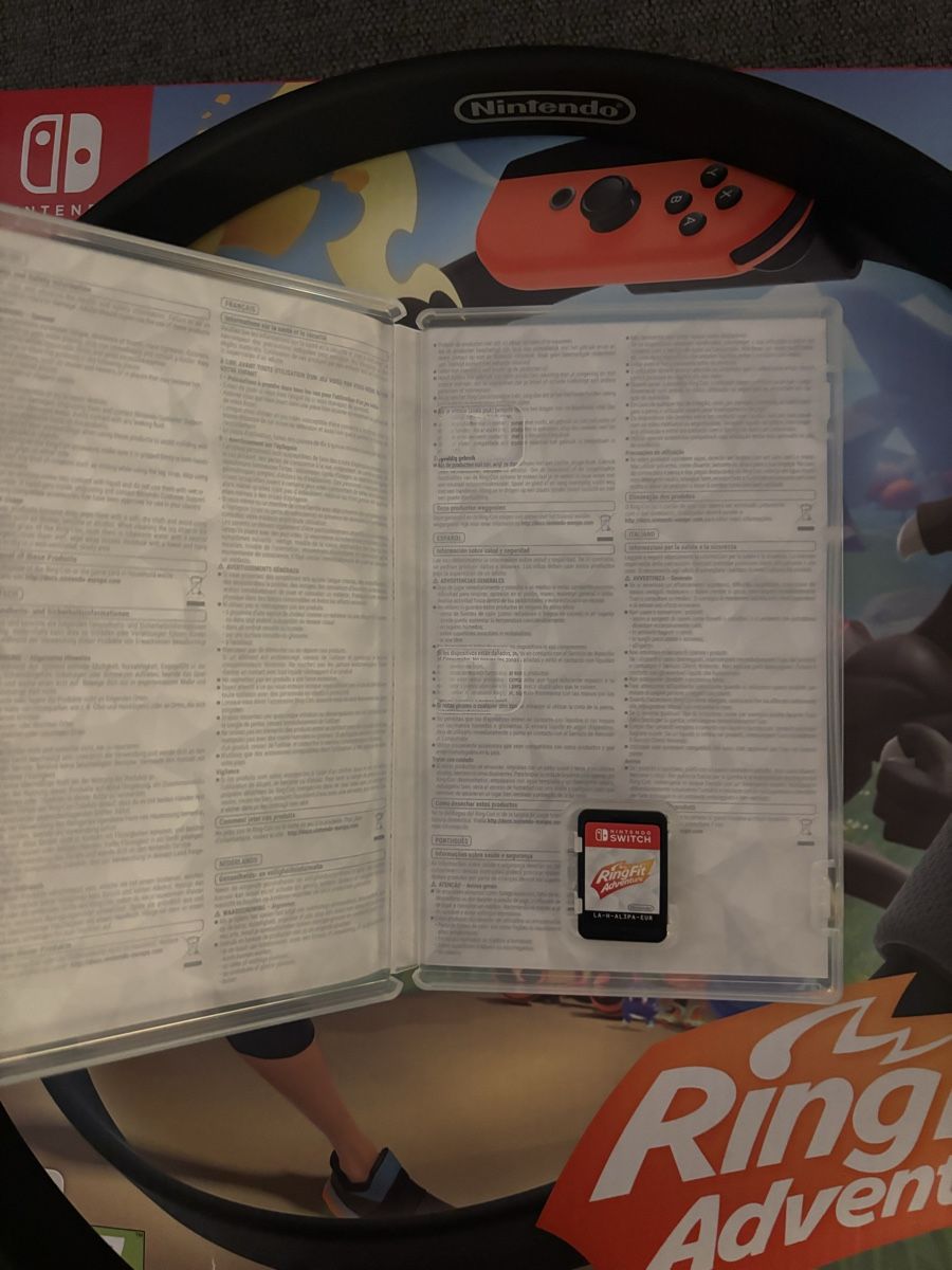 Nintendo Console: Nintendo Switch Spiel Ring Fit Adventure mit Ring-Con – Nuovo (secondo la descrizione) da Rupperswil venduto da xyzcr97 1