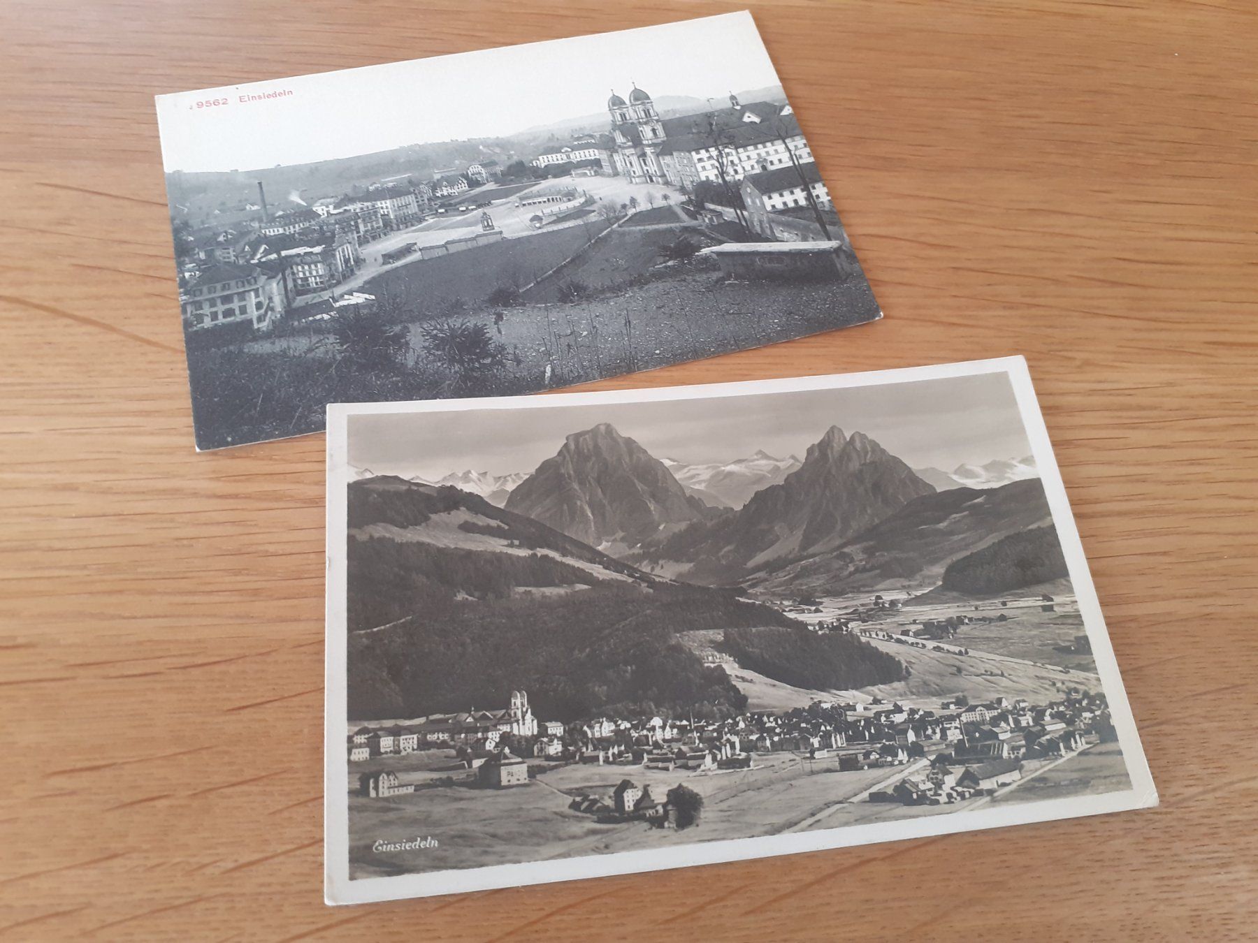 Ansichtskarten: EINSIEDELN - HOTEL PFAUEN - 1930 – Gebraucht aus Winterthur von Ornyx7