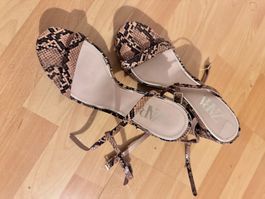 ZARA High Heels – Snake Print
