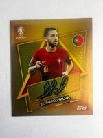 Topps Euro 2024 POR SP Bernardo Silva GOLD mit Unterschrift