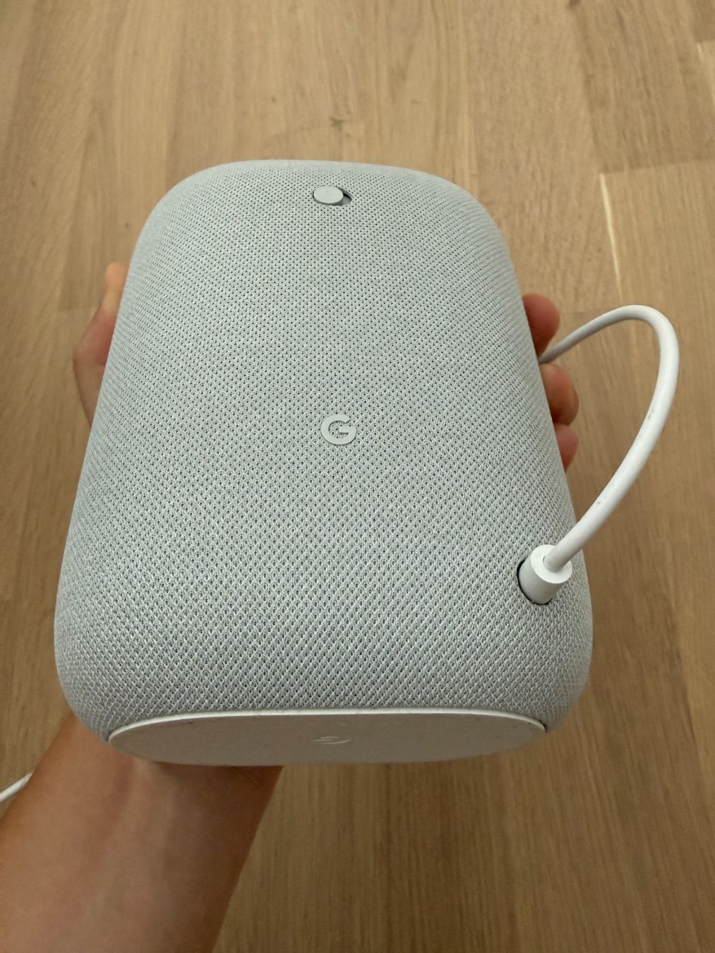 Google Haut-parleurs: Google Nest Audio Smart Speaker (Chalk / Hellgrau) – D'occasion à Uster par LOOE1879 1
