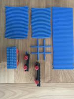 Lego Vintage Zugstreckenteile Blau