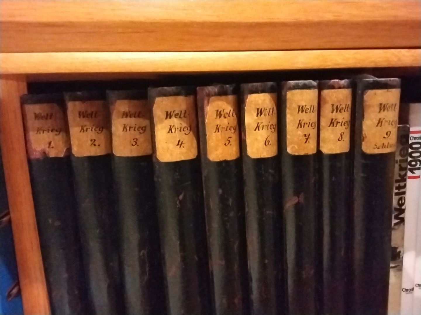 Bücher: Bücher antik vom 1. Weltkrieg – Gebraucht aus Stadel von Nwt 7
