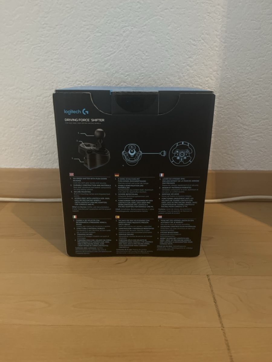 Logitech Controller: Logitech Driving force shifter Handschaltung – Neu (gemäss Beschreibung) aus Bern von Kanu21 3