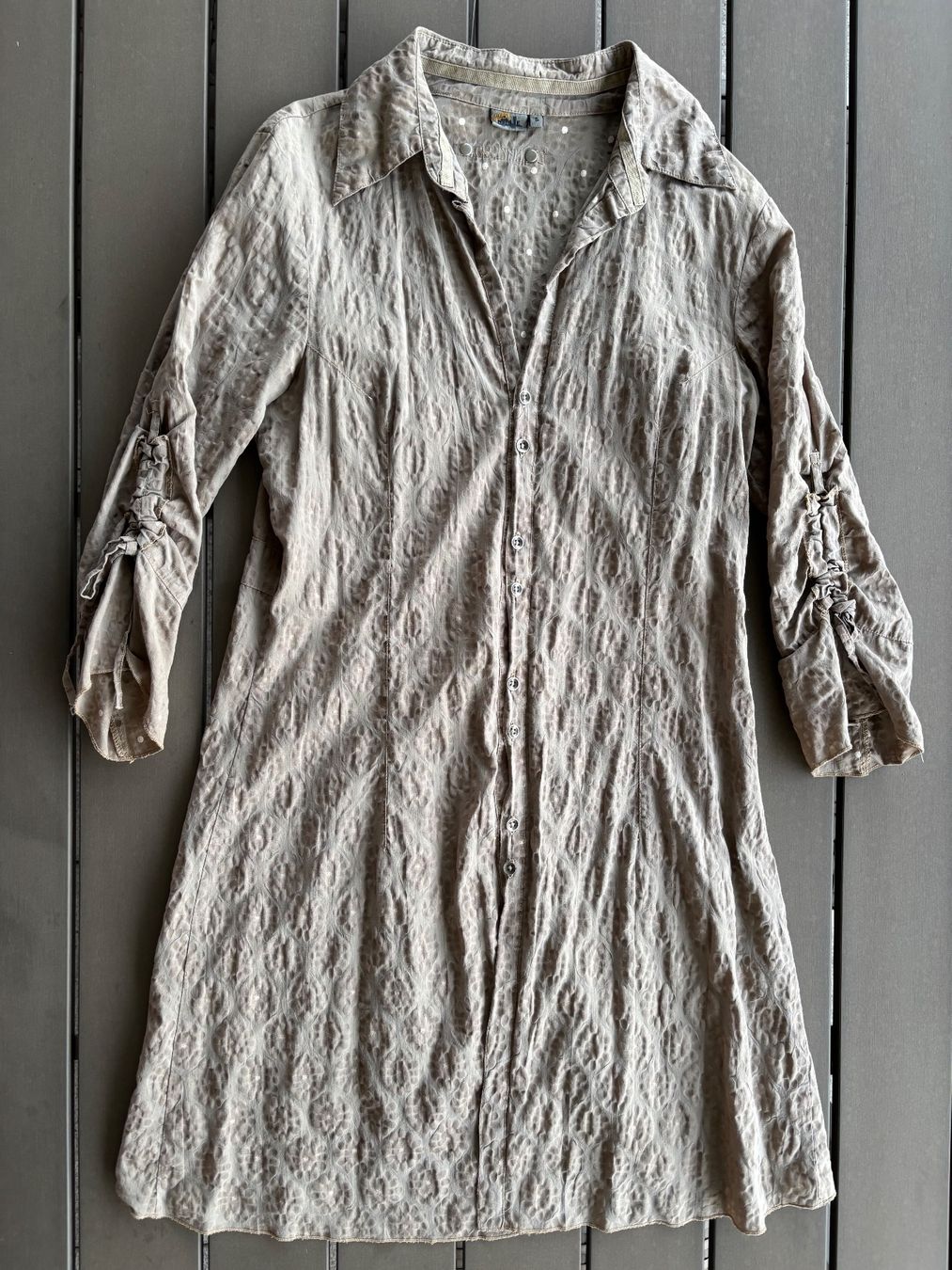 Nile Tuniche: Nile Tunika Kleid mit Strukturmuster, Gr. S – Nuovo (secondo la descrizione) da Ebnat-Kappel venduto da Molton