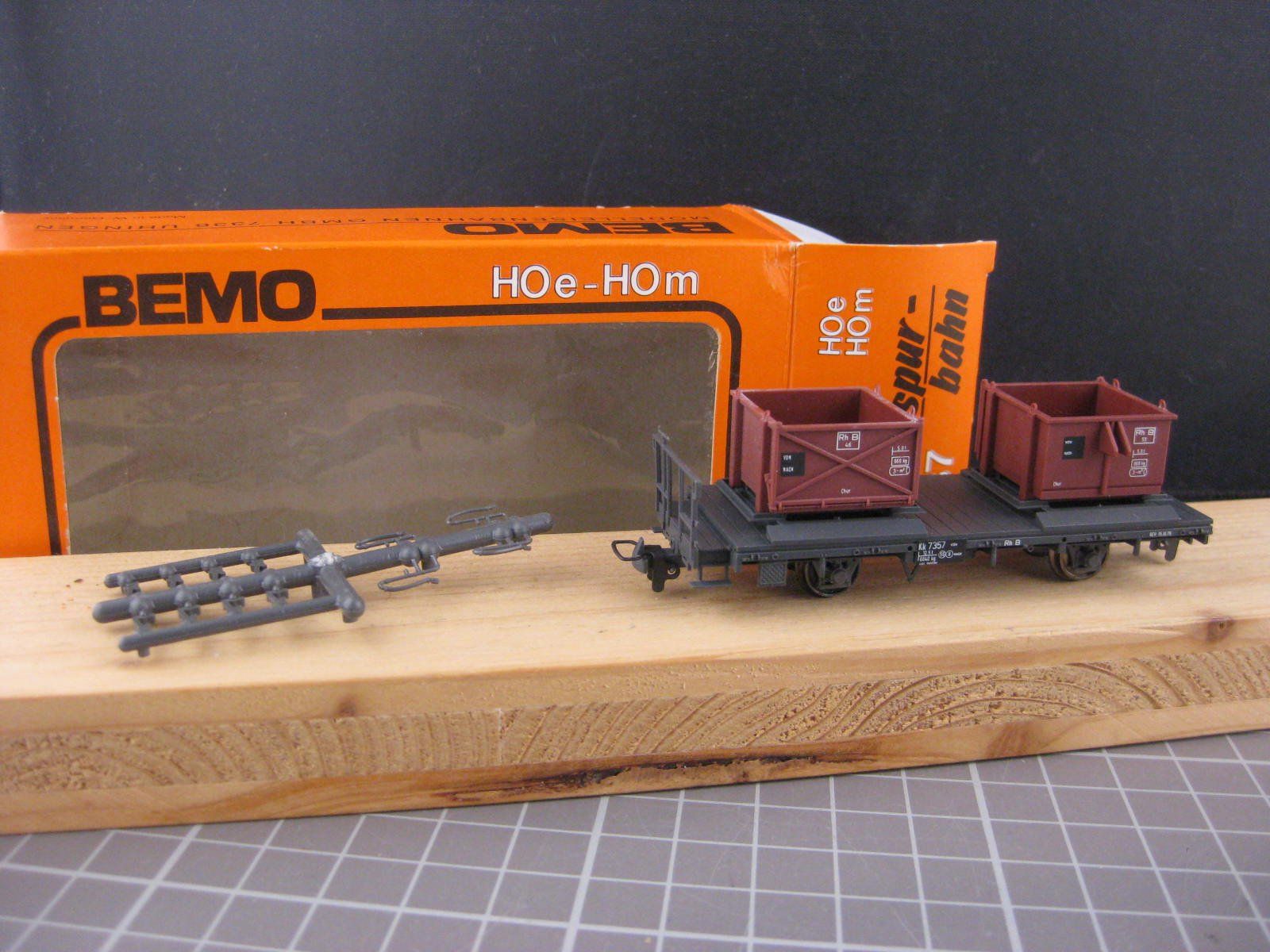 Bemo Modelleisenbahnen: Bemo 2058 RhB Kk 7357, in OVP, . – Neu und originalverpackt aus Malters von Marosko