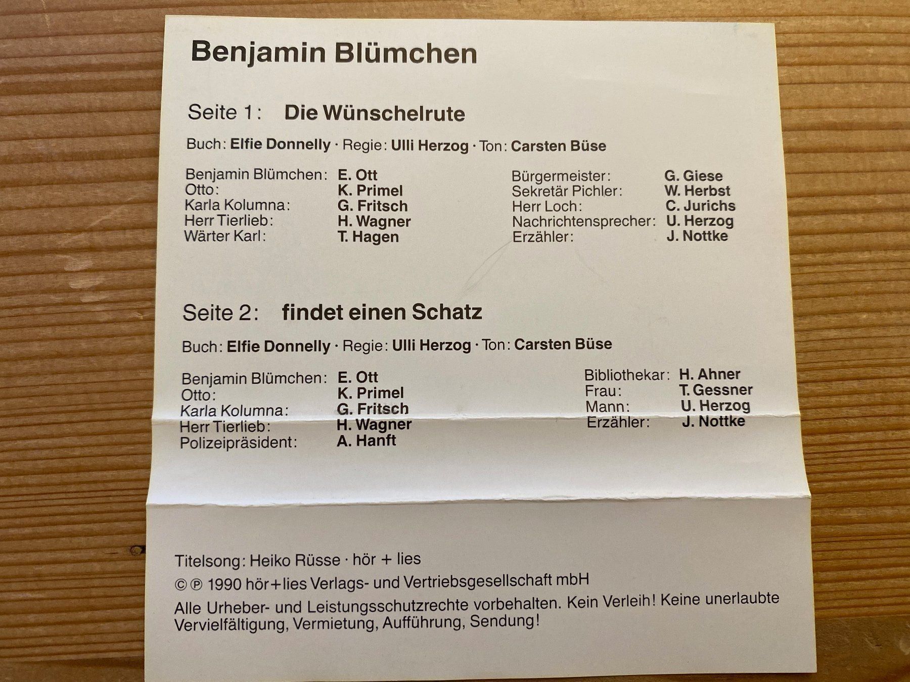 Musicassette: Kassette – Benjamin Blümchen – Usato da St.Gallen venduto da kingsamas 4