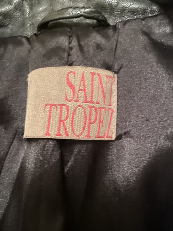 Giacche: Stylische Lederjacke schwarz von Saint Tropez – Usato da Arosa venduto da Domi_ZH 1