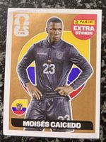 Carte Panini extra sticker Moisés Caicedo