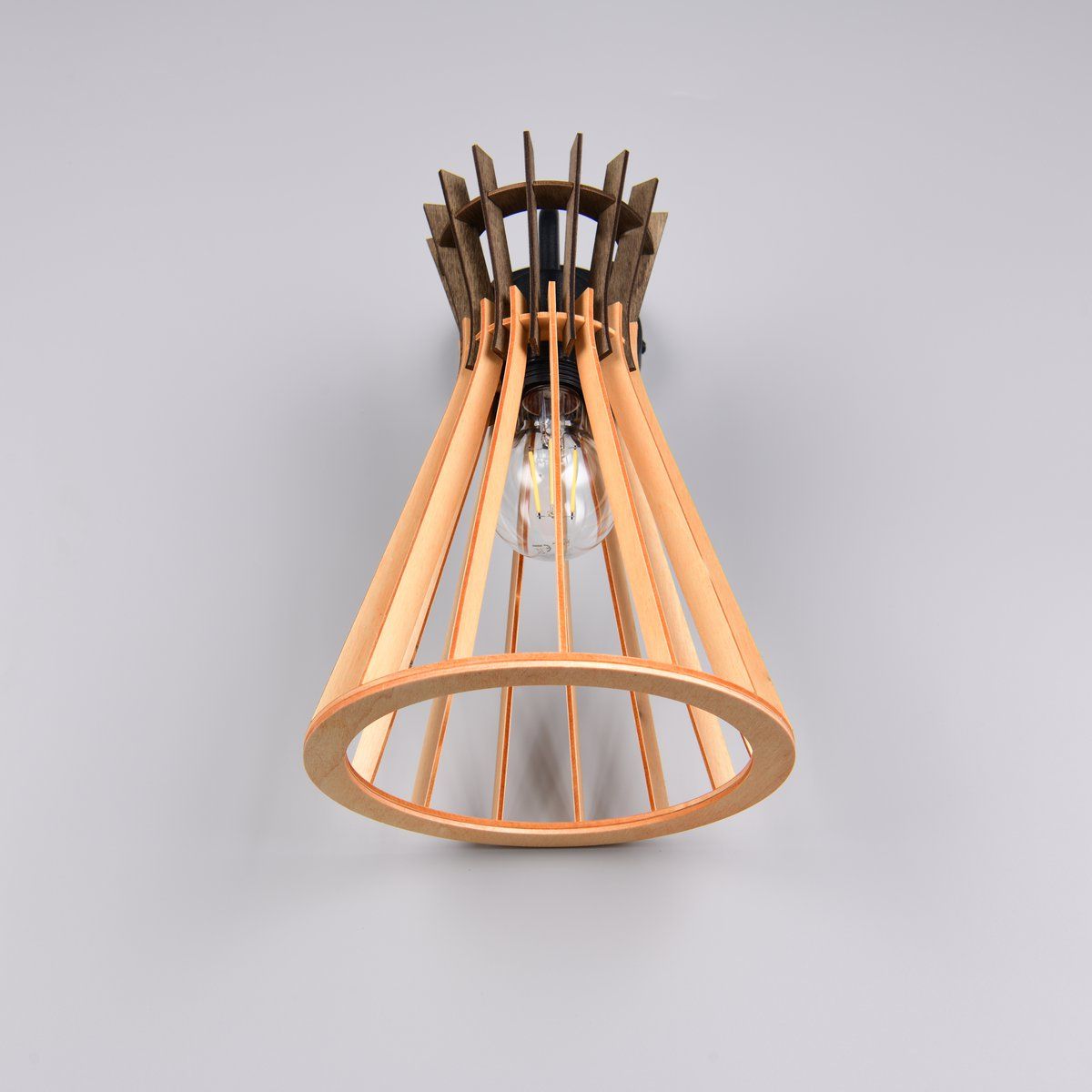 Lampade: Wandleuchte, Schwarz, Braun, 24 cm Höhe – Nuovo (secondo la descrizione) da Kreuzlingen venduto da Smart-Light 7