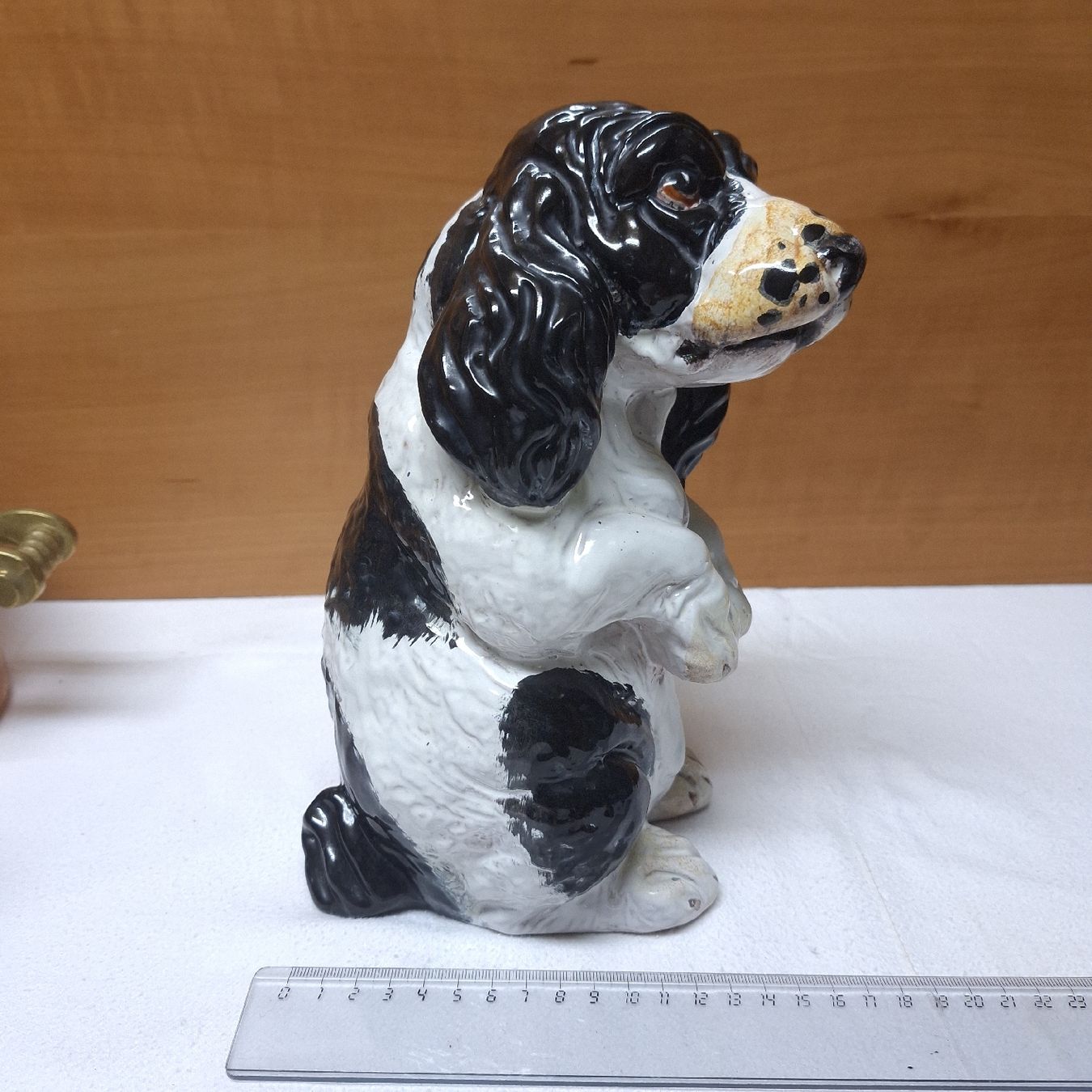 Statuette: Alte, schöne Keramik Figur, Hund – Usato da Winterthur venduto da Goldpipau 7