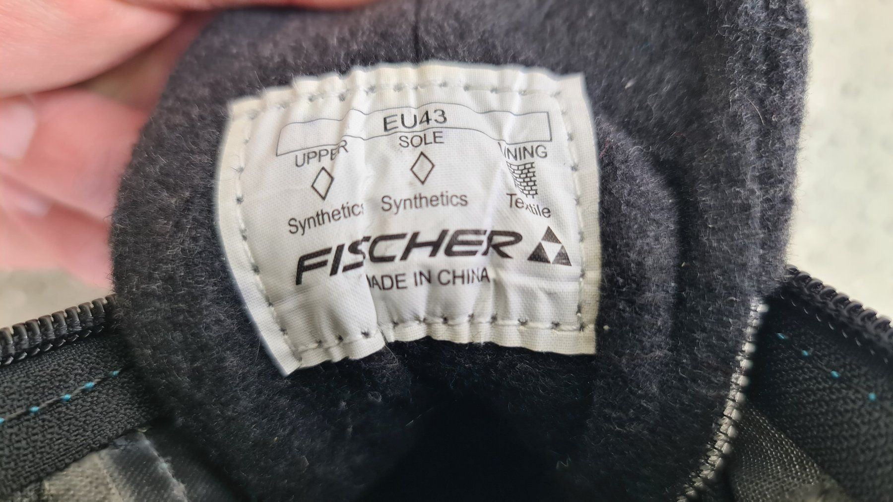 Fischer Scarpe da uomo: Langlaufschuhe Fischer - Gr. 43 – Usato da Büren an der Aare venduto da Wir1 2