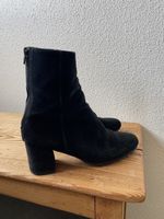 Anthology Paris Wildleder Boots Gr. 38 schwarz