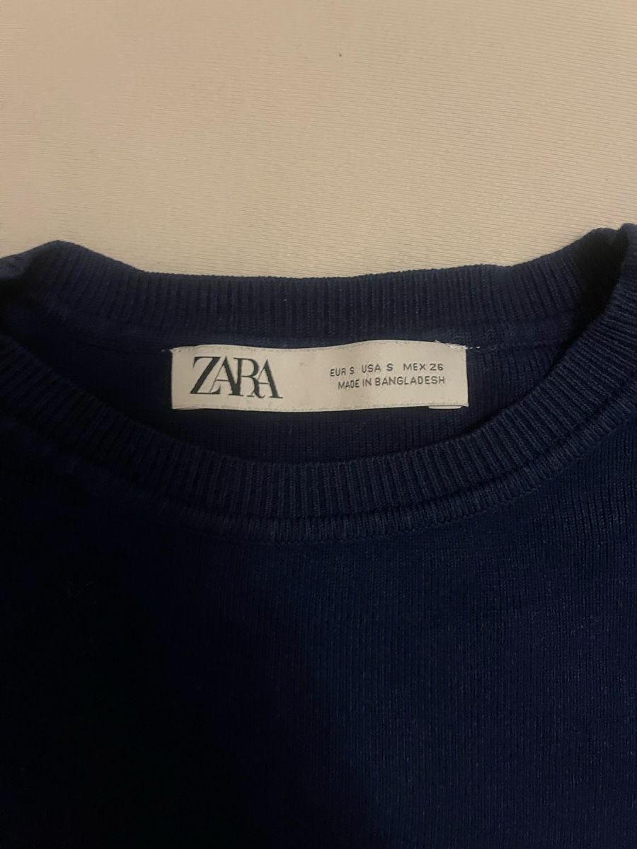 Zara T-Shirts: Zara Basic, dunkelblaues Shirt, Grösse S, Top Zustand! – Neu (gemäss Beschreibung) aus Zürich von Zhau.53 1