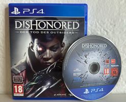 PS4 Dishonored: Der Tod des Outsiders Spiel Hülle & Disc 