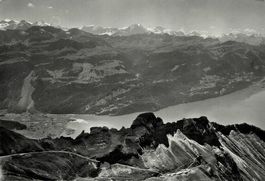 BIENZ Brienzer Rothorn-Bahn - Flugfoto